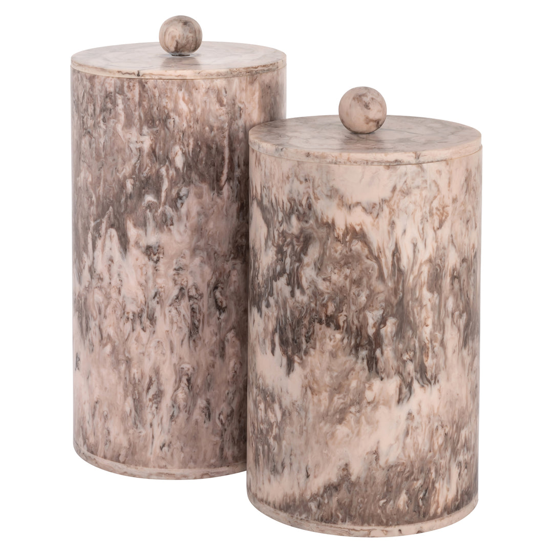 Rosaline Storage Box - Chocolate Brown