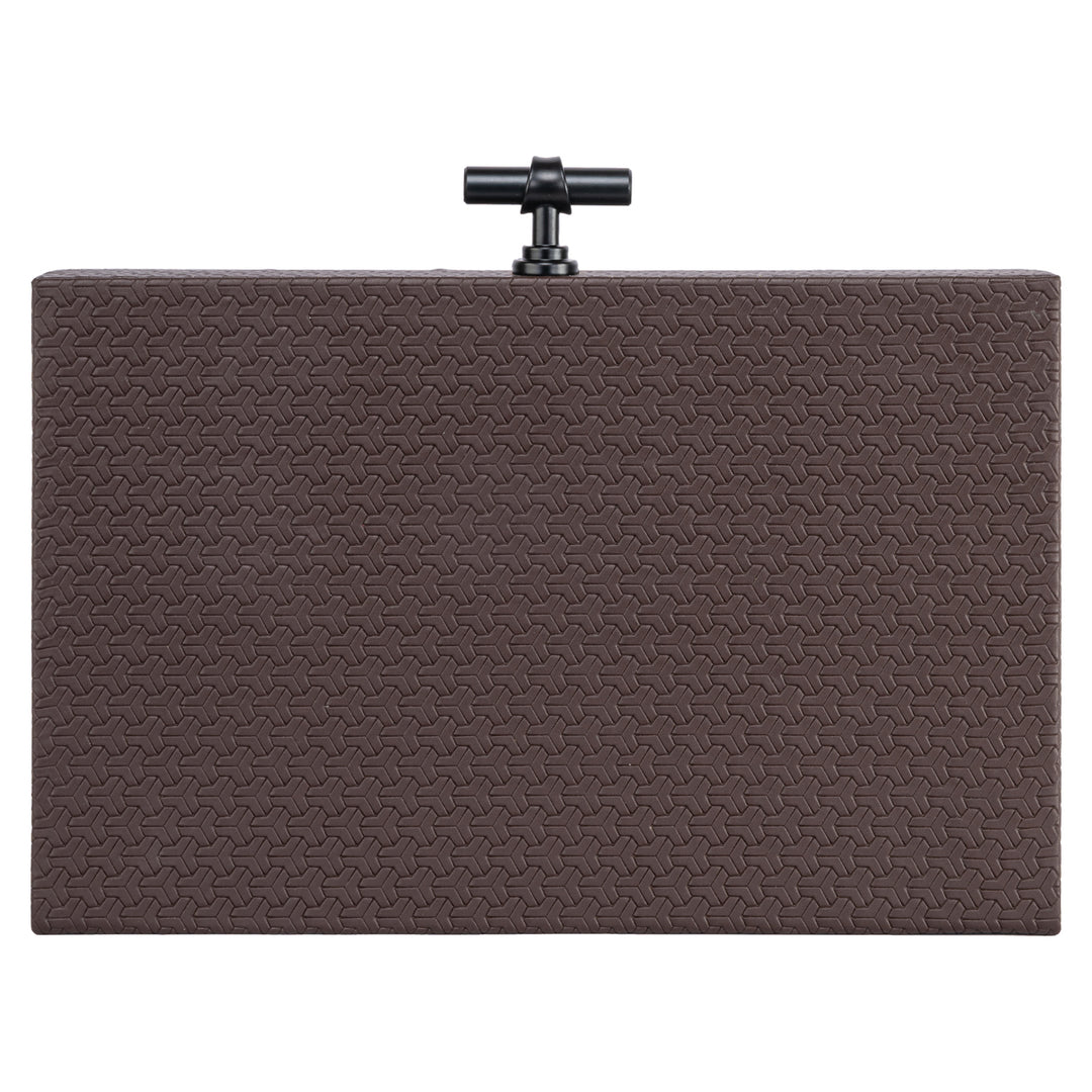 Billie Storage Box - Dark Brown