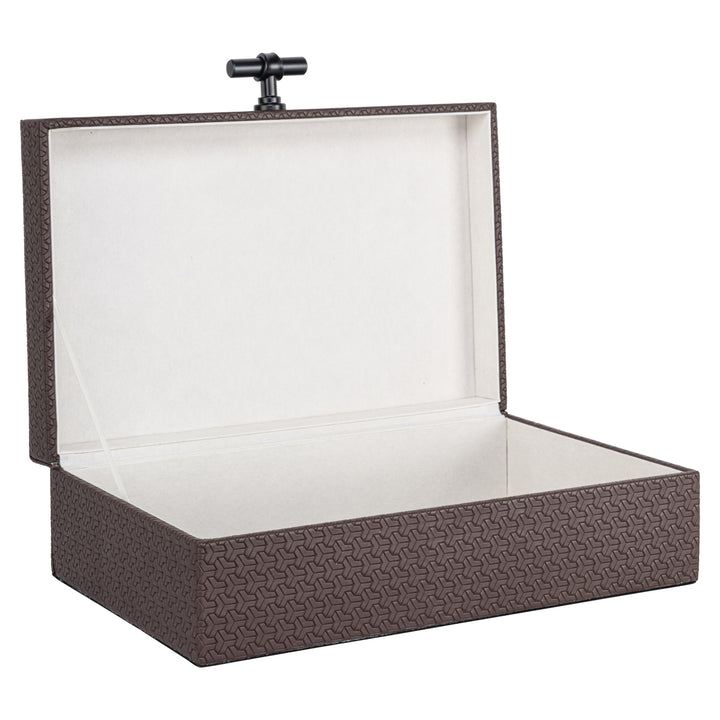 Billie Storage Box - Dark Brown