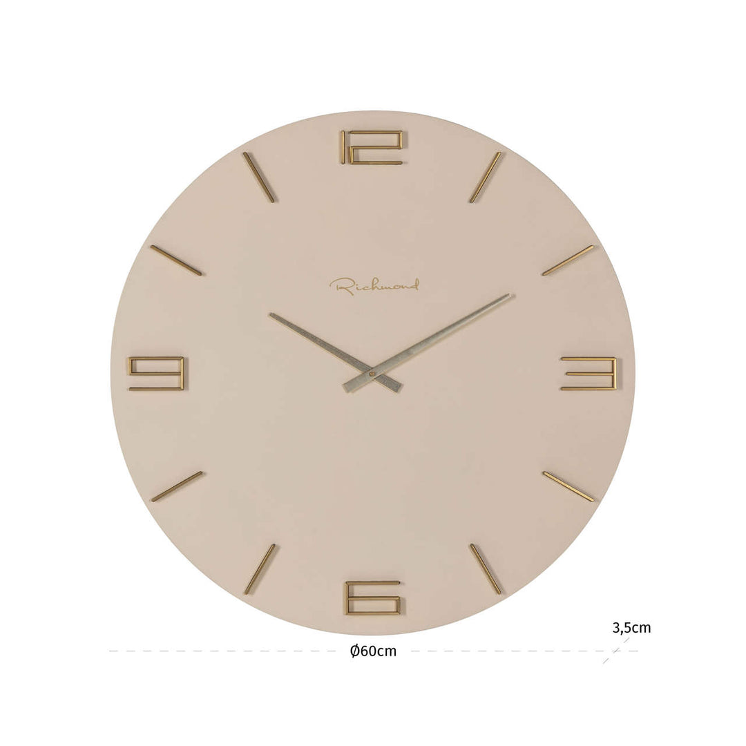 Byram Clock - Tapioca