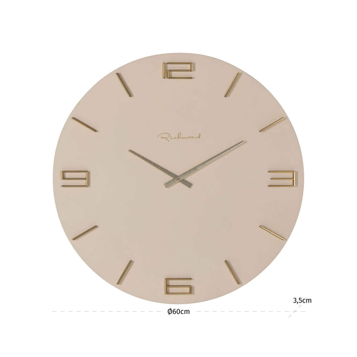 Byram Clock - Tapioca