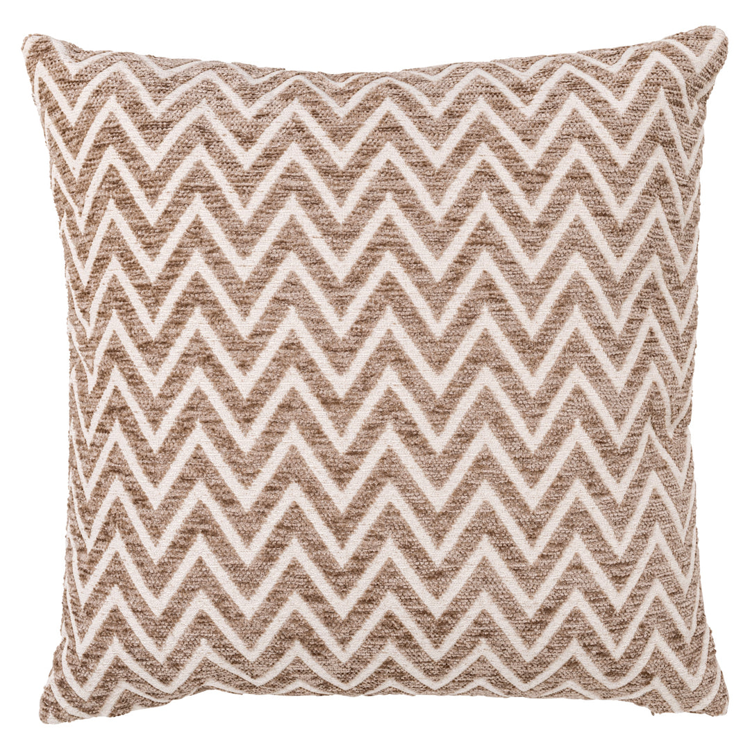 Nino Cushion - Sand Chevron