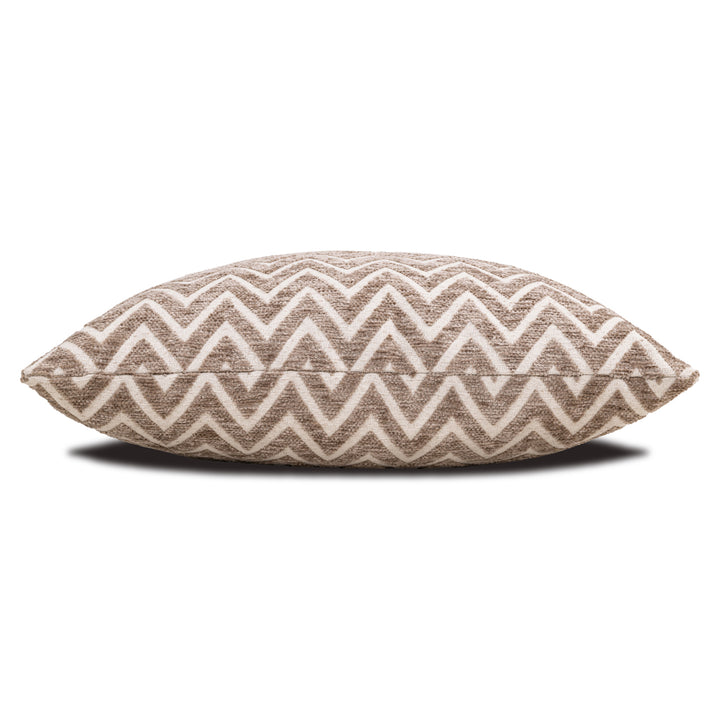 Nino Cushion - Sand Chevron