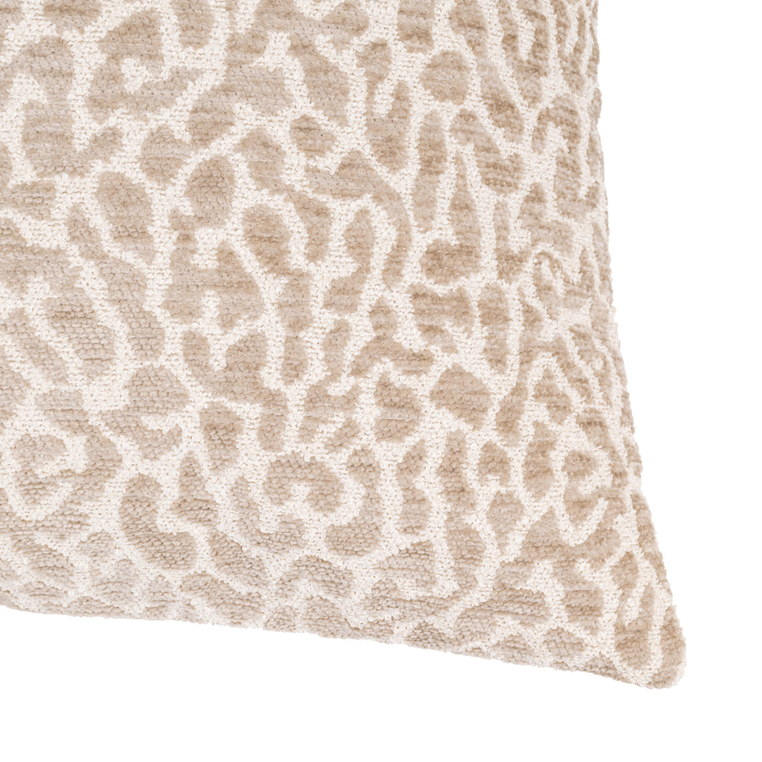 Noa Cushion - Beige Leopard
