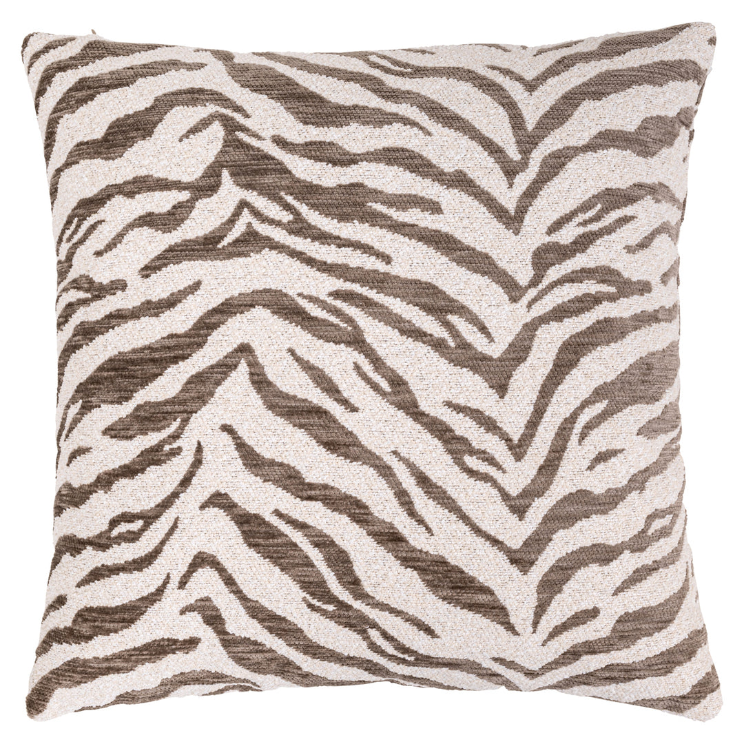 Tara Cushion - Taupe Tiger