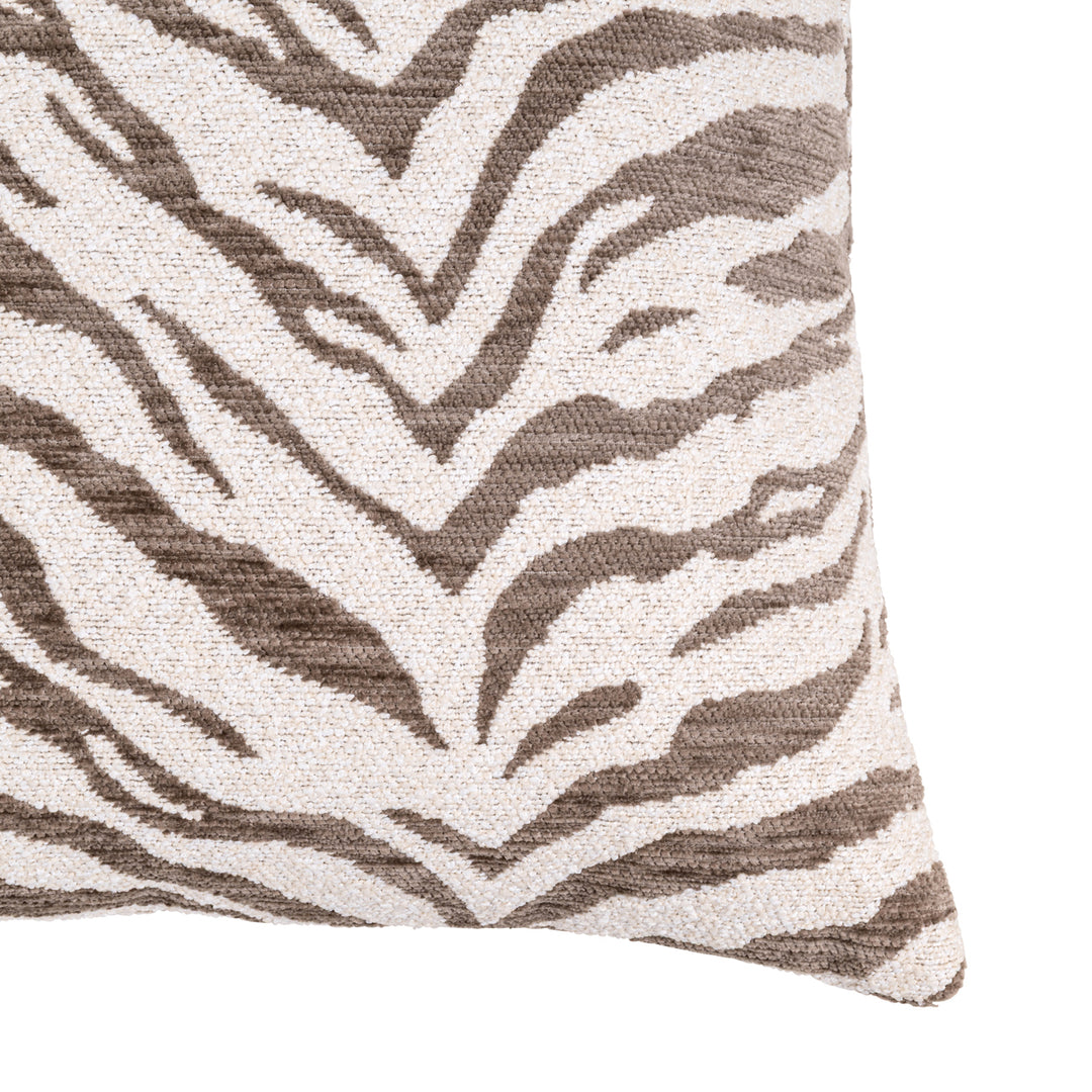 Tara Cushion - Taupe Tiger