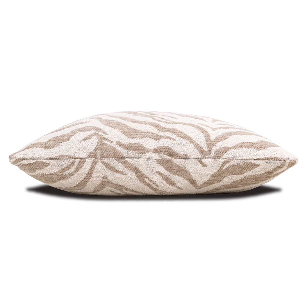 Eliza Cushion - Beige Tiger