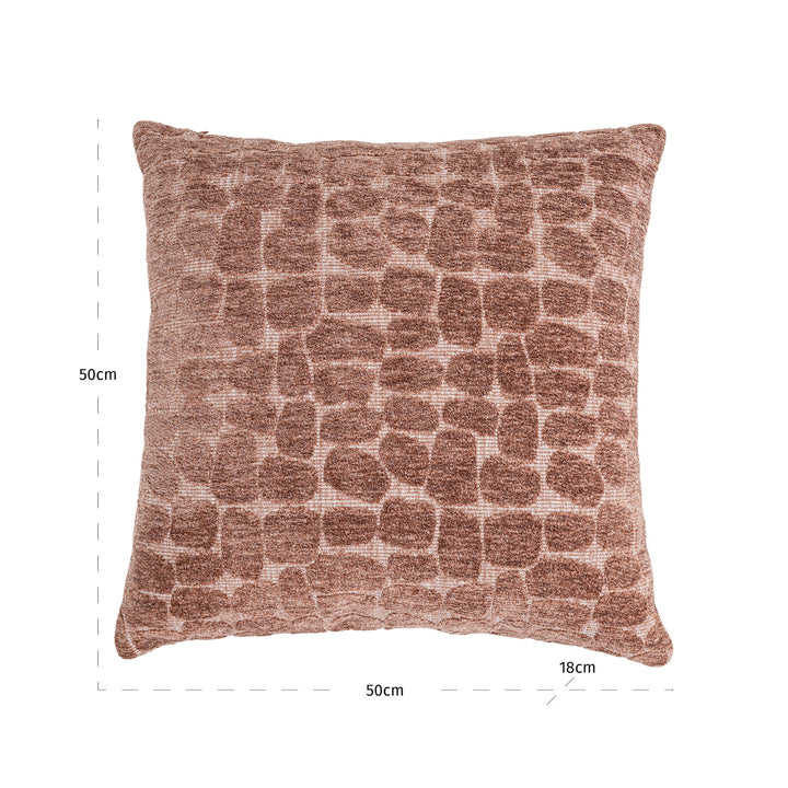 Veda Cushion - Pale Pebble