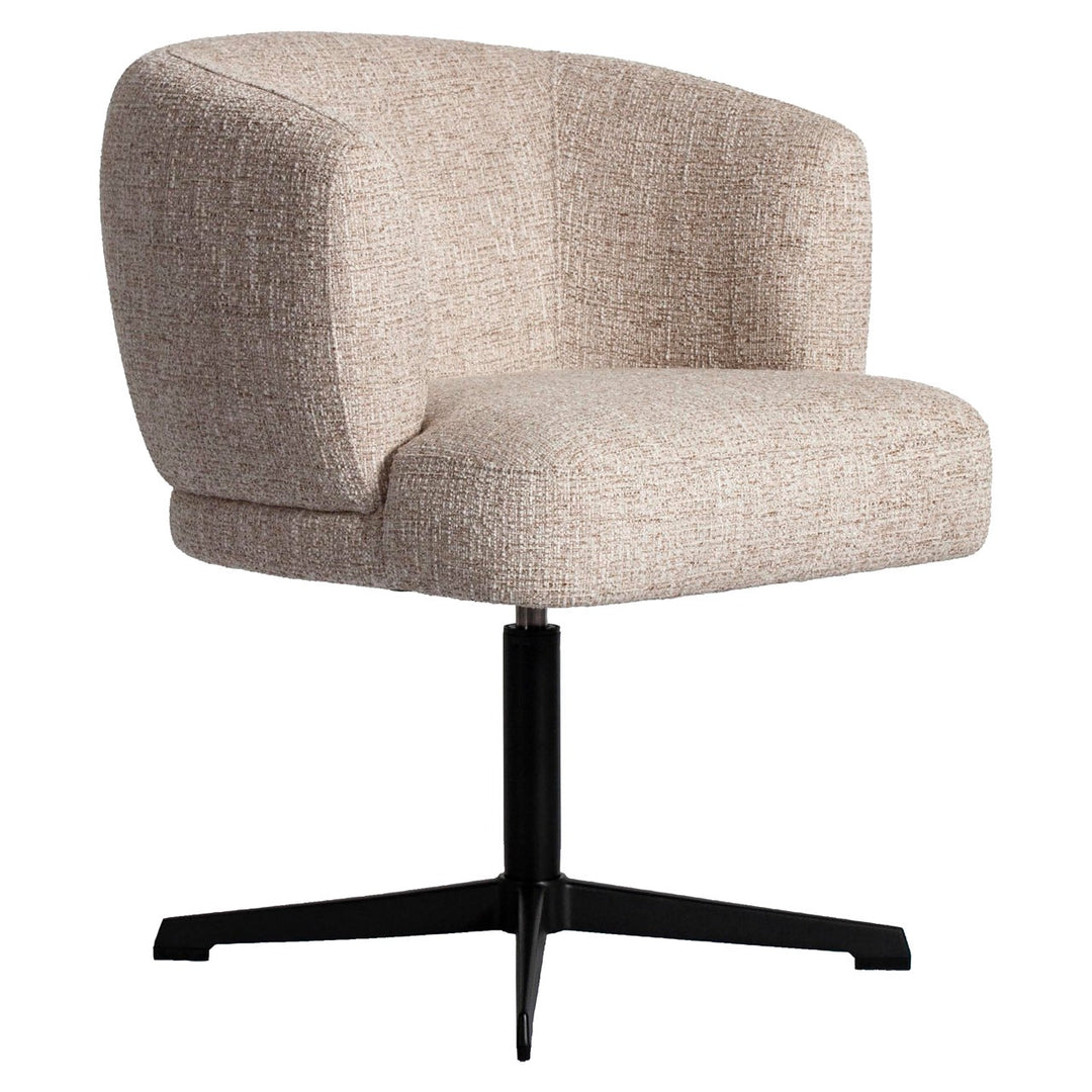 Dinan Dining Chair - Cream Tweed