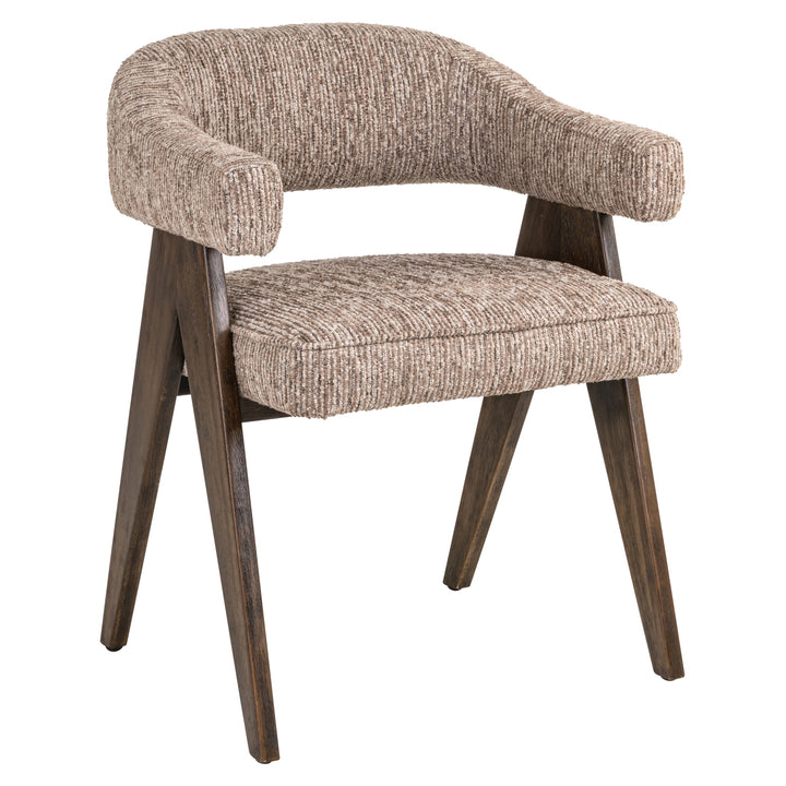 Mori Dining Chair - Mocca Linear