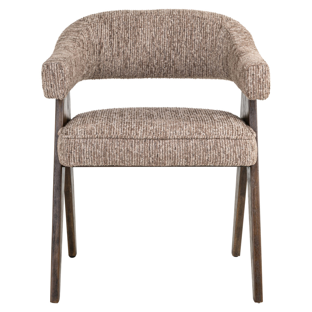 Mori Dining Chair - Mocca Linear