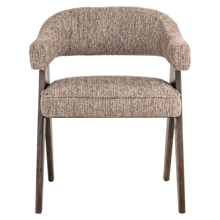 Mori Dining Chair - Mocca Linear