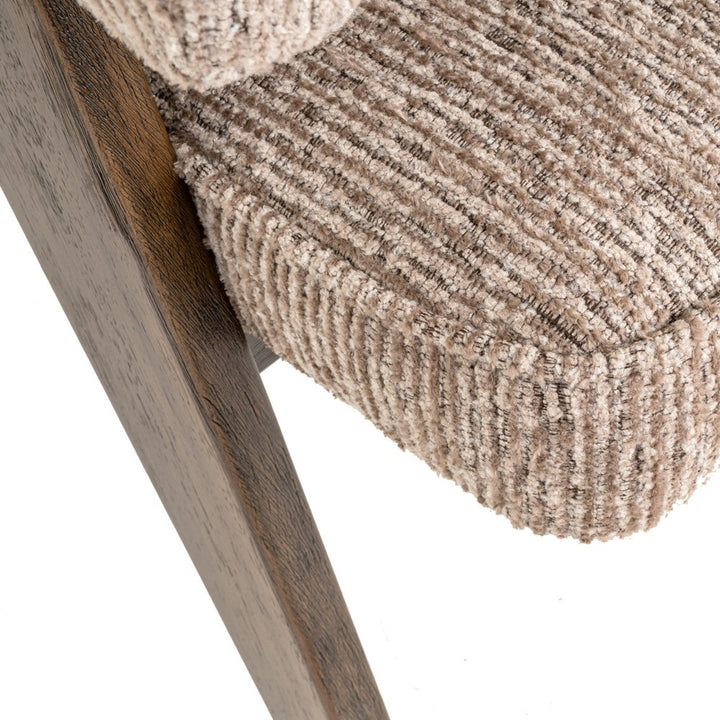 Mori Dining Chair - Mocca Linear