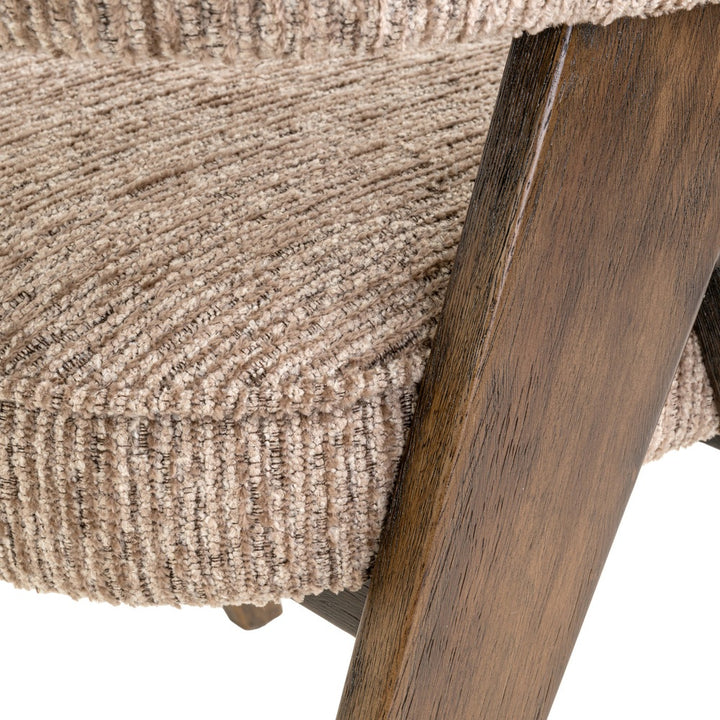 Mori Dining Chair - Mocca Linear
