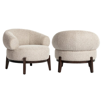 Montana Accent Chair - Natural Chunky