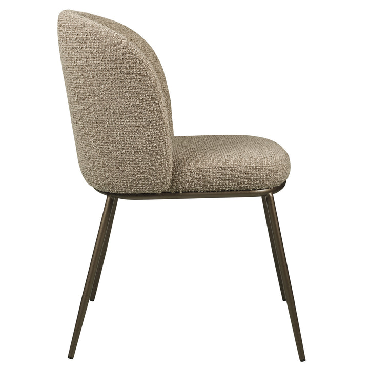 Elvi Set of 2 Dining Chairs - Mocca Chunky