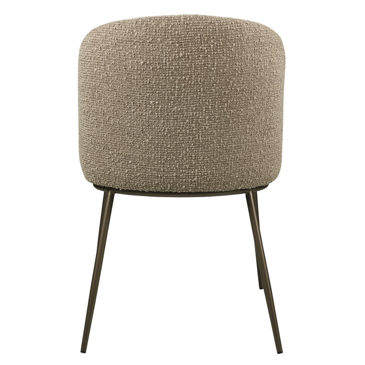 Elvi Set of 2 Dining Chairs - Mocca Chunky