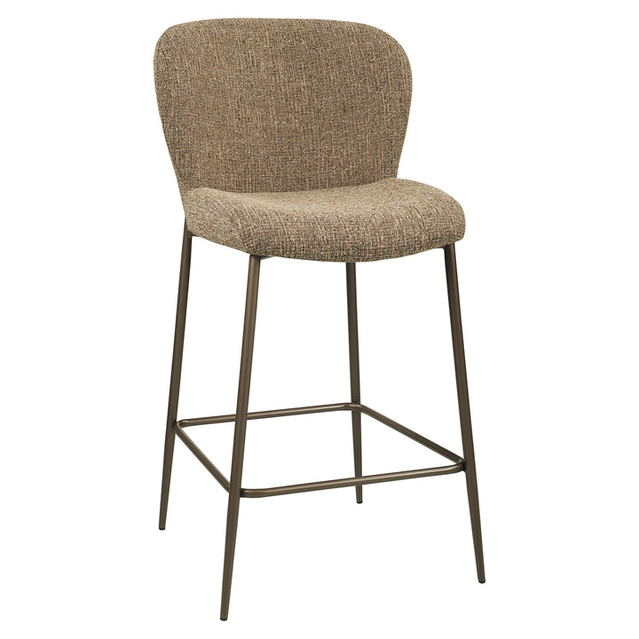 Odarby Counter Stool - Brown Tweed