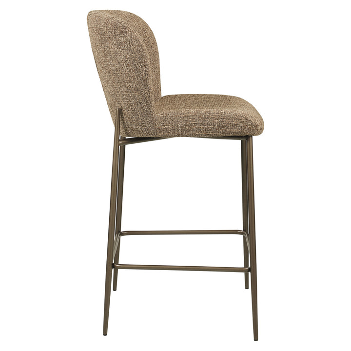 Odarby Counter Stool - Brown Tweed
