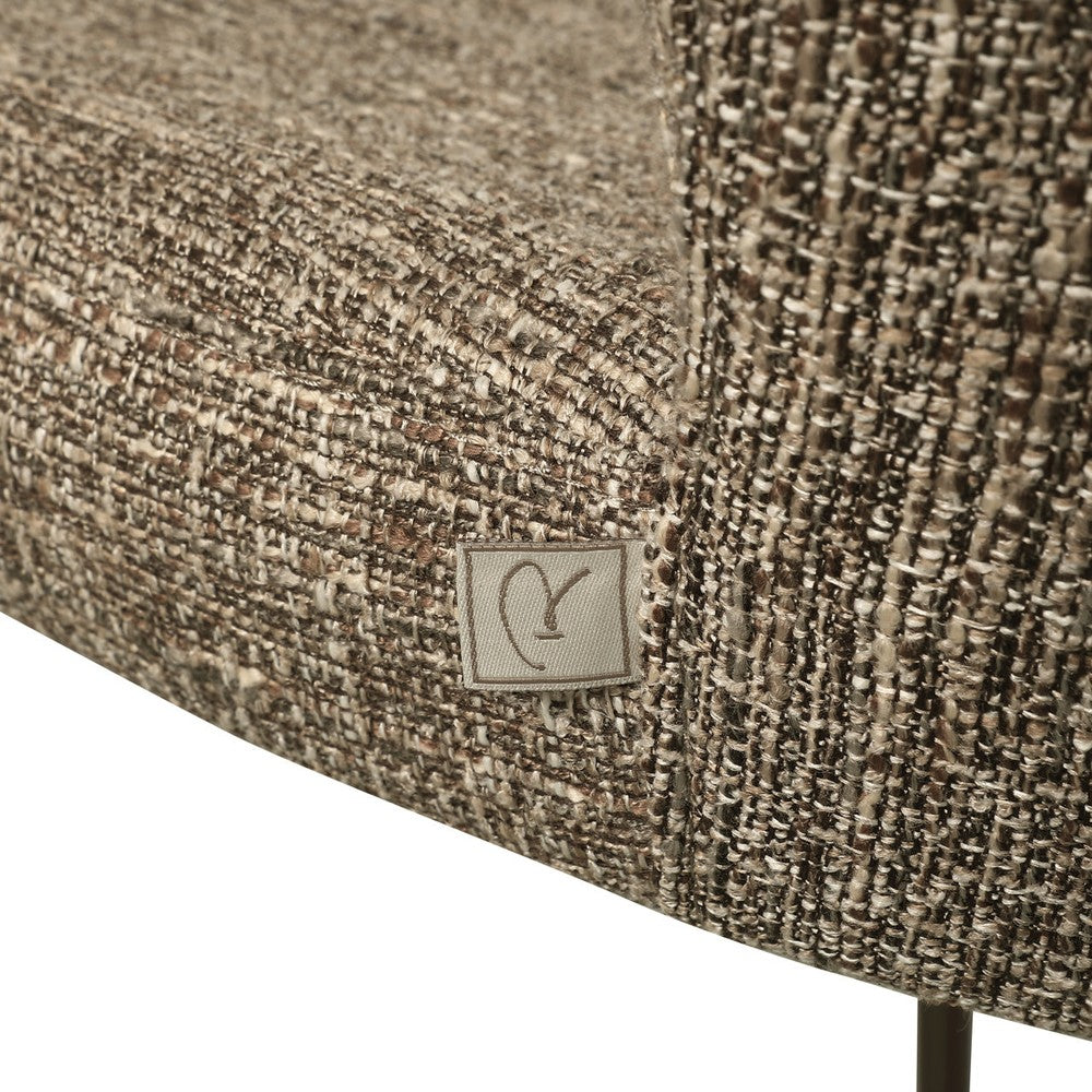 Odarby Counter Stool - Brown Tweed