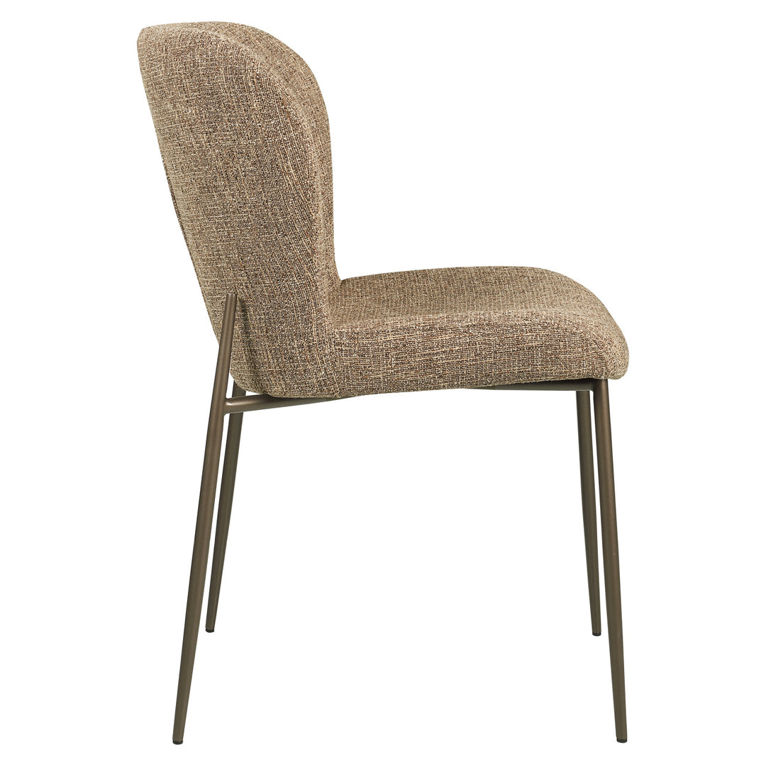 Odarby Dining Chair - Brown Tweed