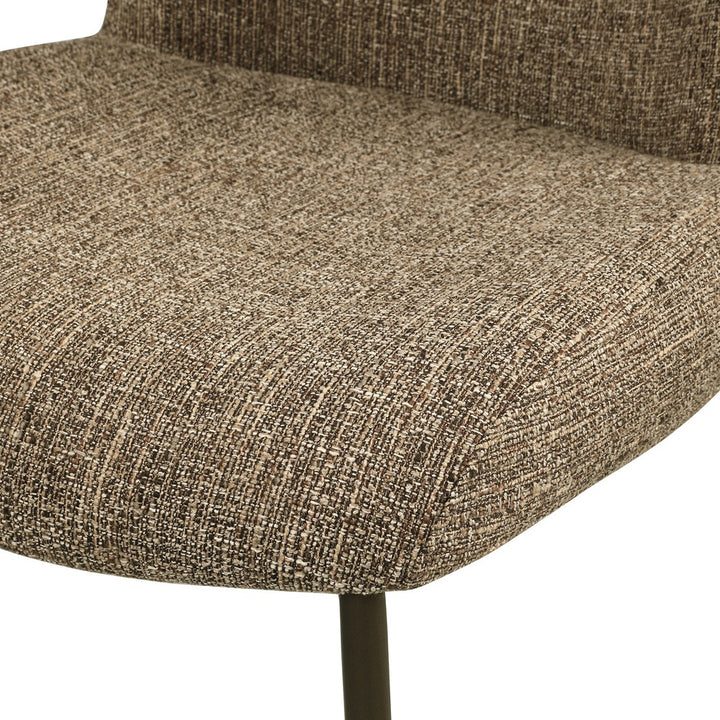 Odarby Dining Chair - Brown Tweed