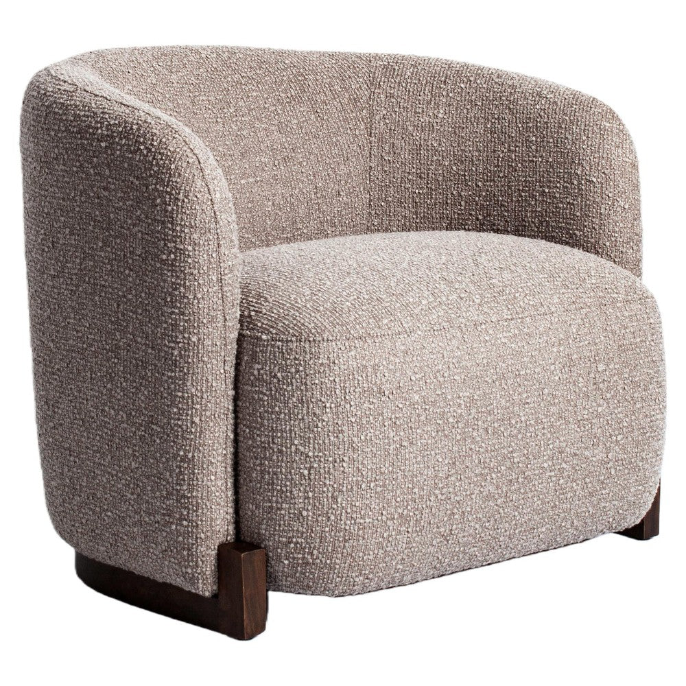 Hannah Lounge Chair - Mocca Chunky