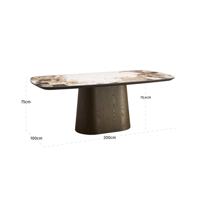 Langford Rectangular Dining Table 200cm
