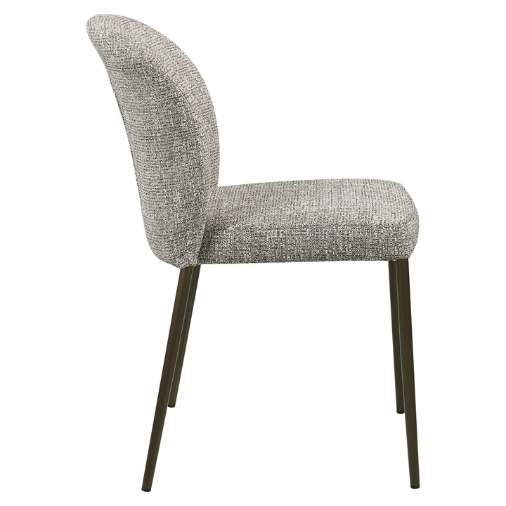Stacker Set of 2 Dining Chairs - Earth Tweed
