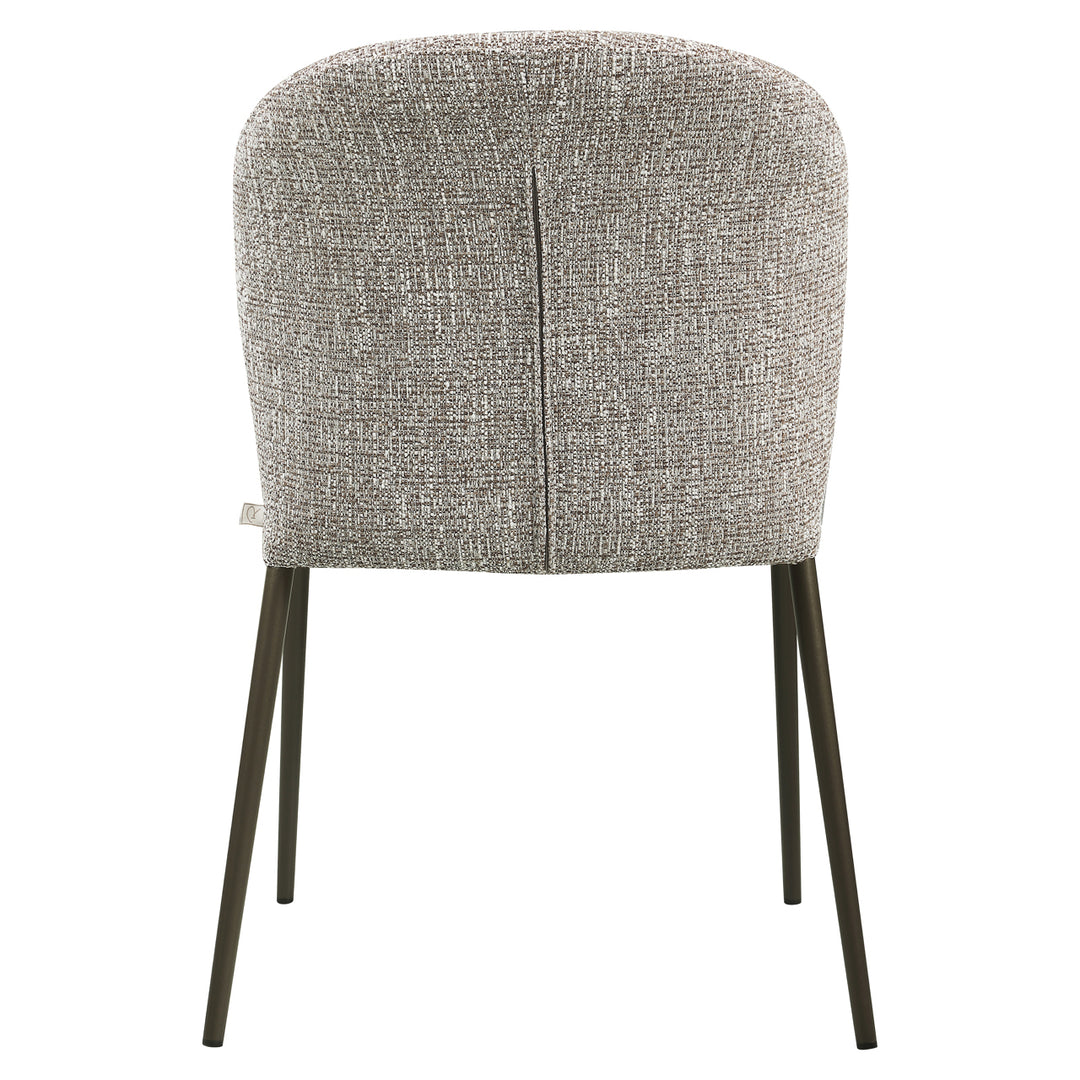 Stacker Set of 2 Dining Chairs - Earth Tweed