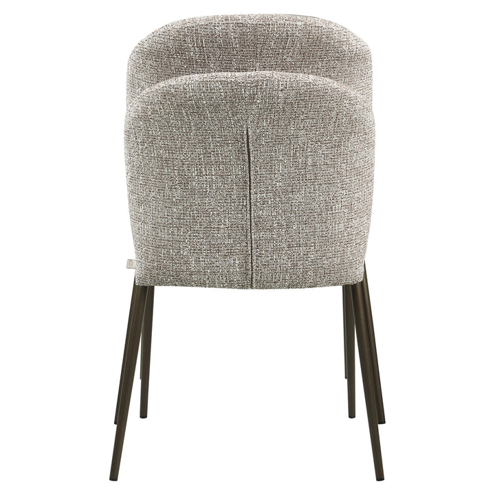 Stacker Set of 2 Dining Chairs - Earth Tweed
