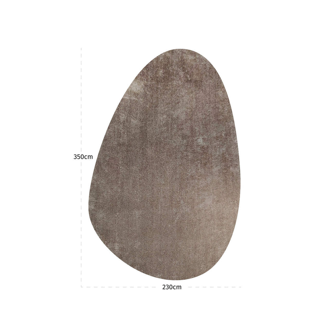 Freya Pebble Rug - Brown