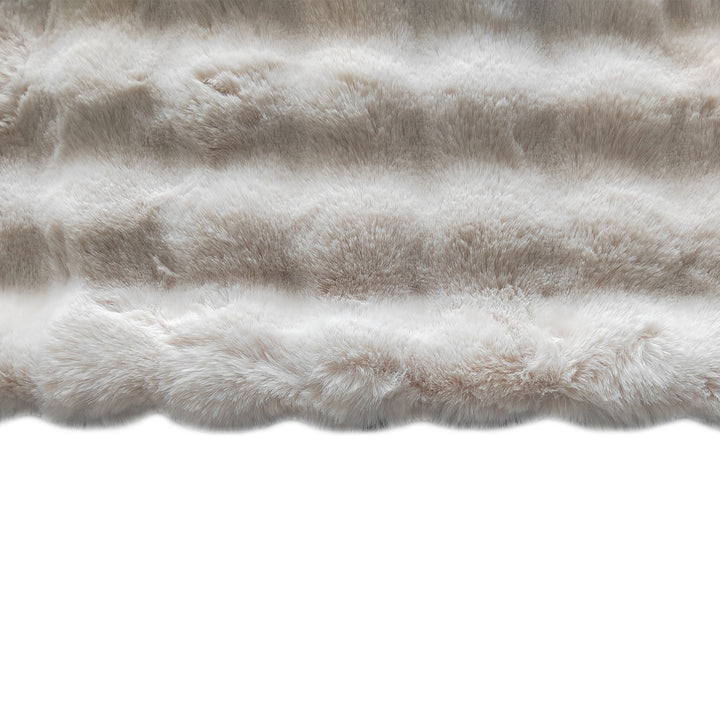 Cosy Fluff Throw - Cream