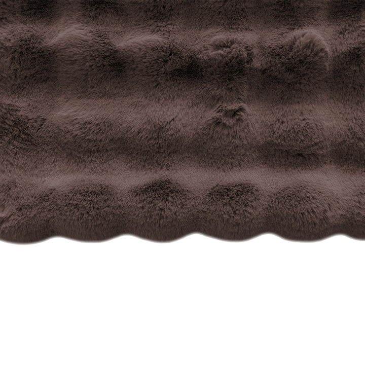 Winter Haze Throw - Brown