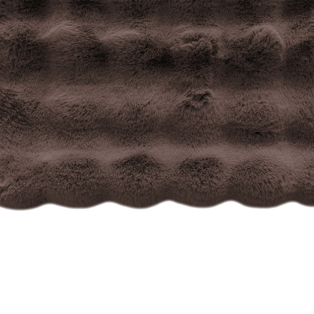 Winter Haze Throw - Brown