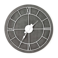 Hill Interiors Williston Grey Wall Clock