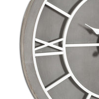 Hill Interiors Williston Grey Wall Clock