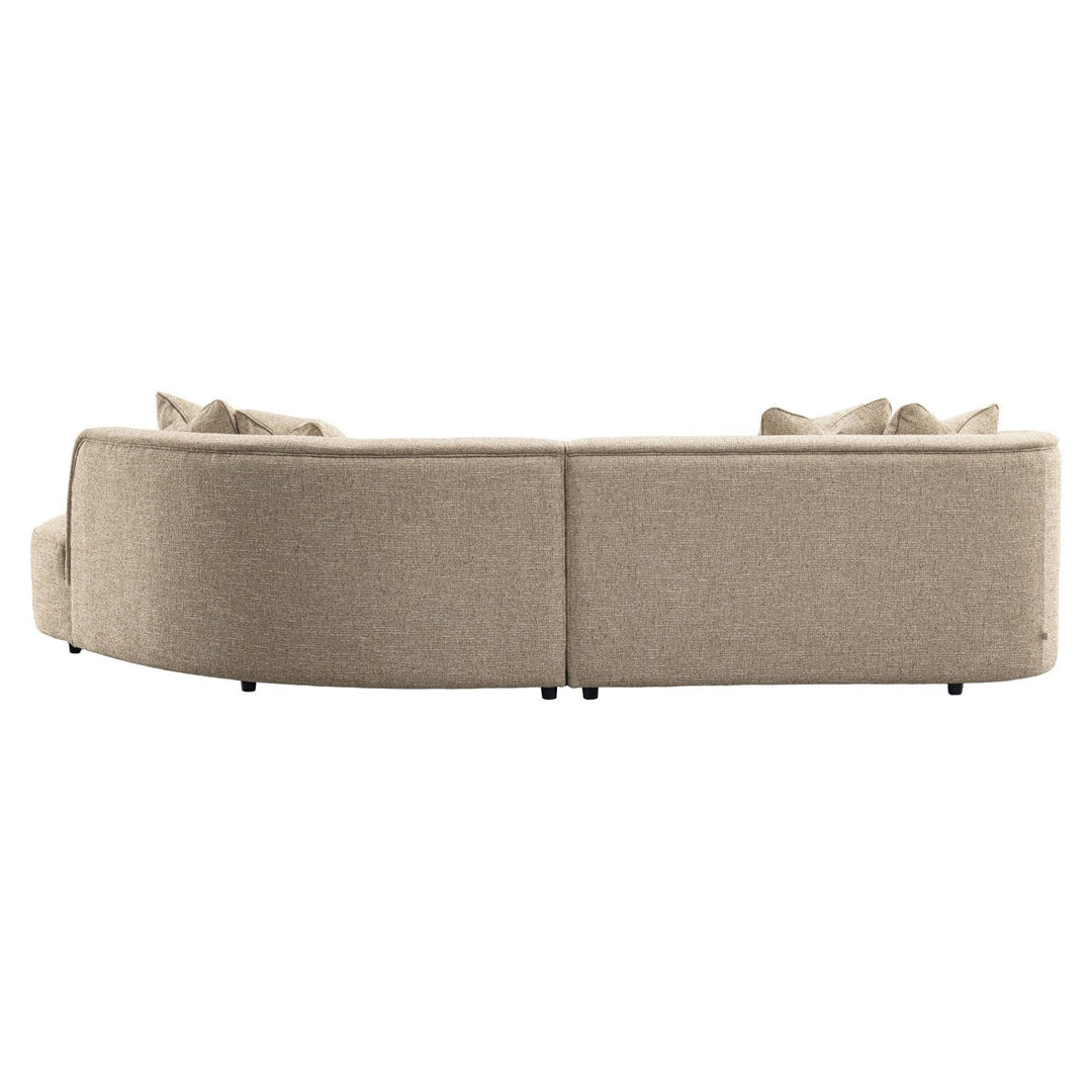 Romero Right Sofa - Sand Tweed