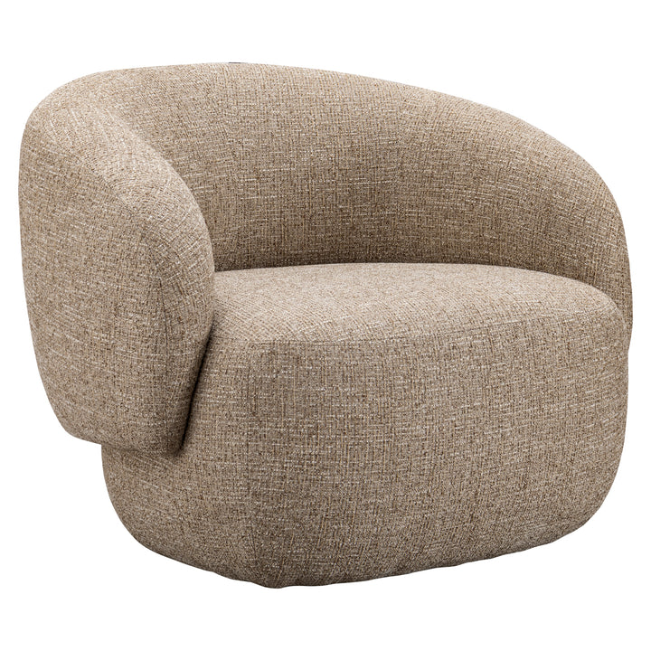 Milano Lounge Chair - Sand Tweed