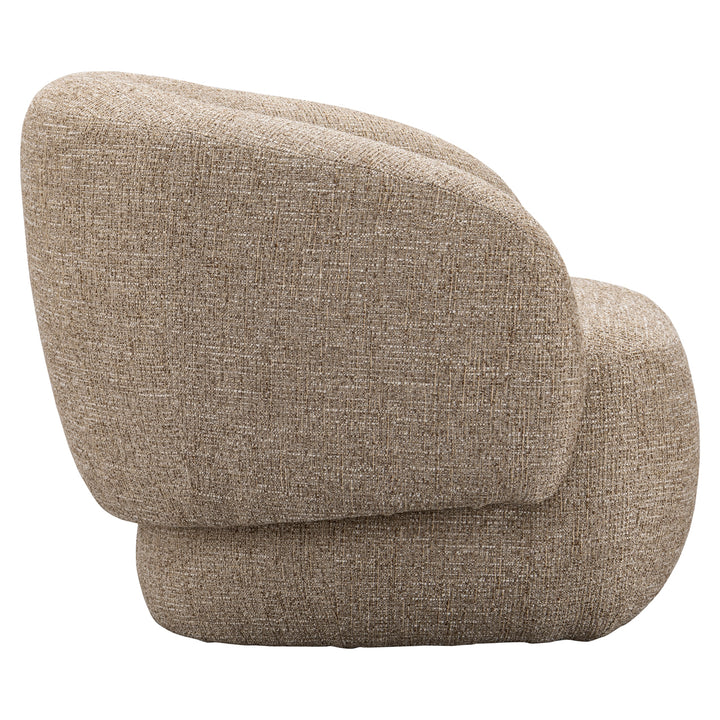 Milano Lounge Chair - Sand Tweed