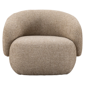 Milano Lounge Chair - Sand Tweed