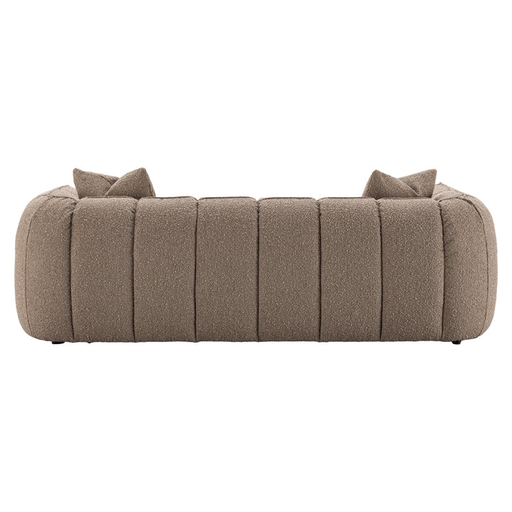 Hogan 3 Seater Sofa - Mocca Chunky