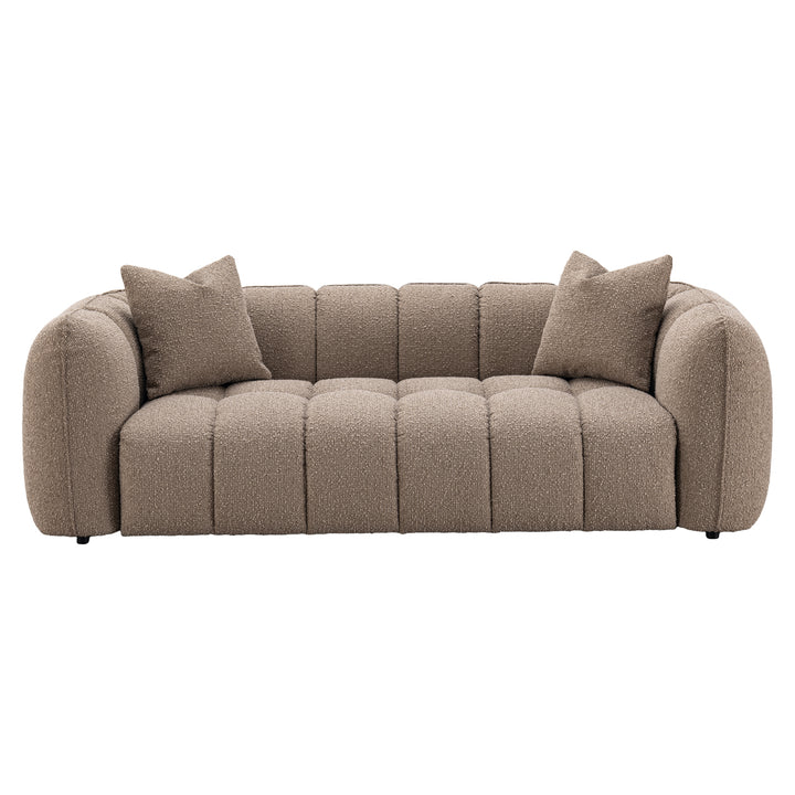 Hogan 3 Seater Sofa - Mocca Chunky