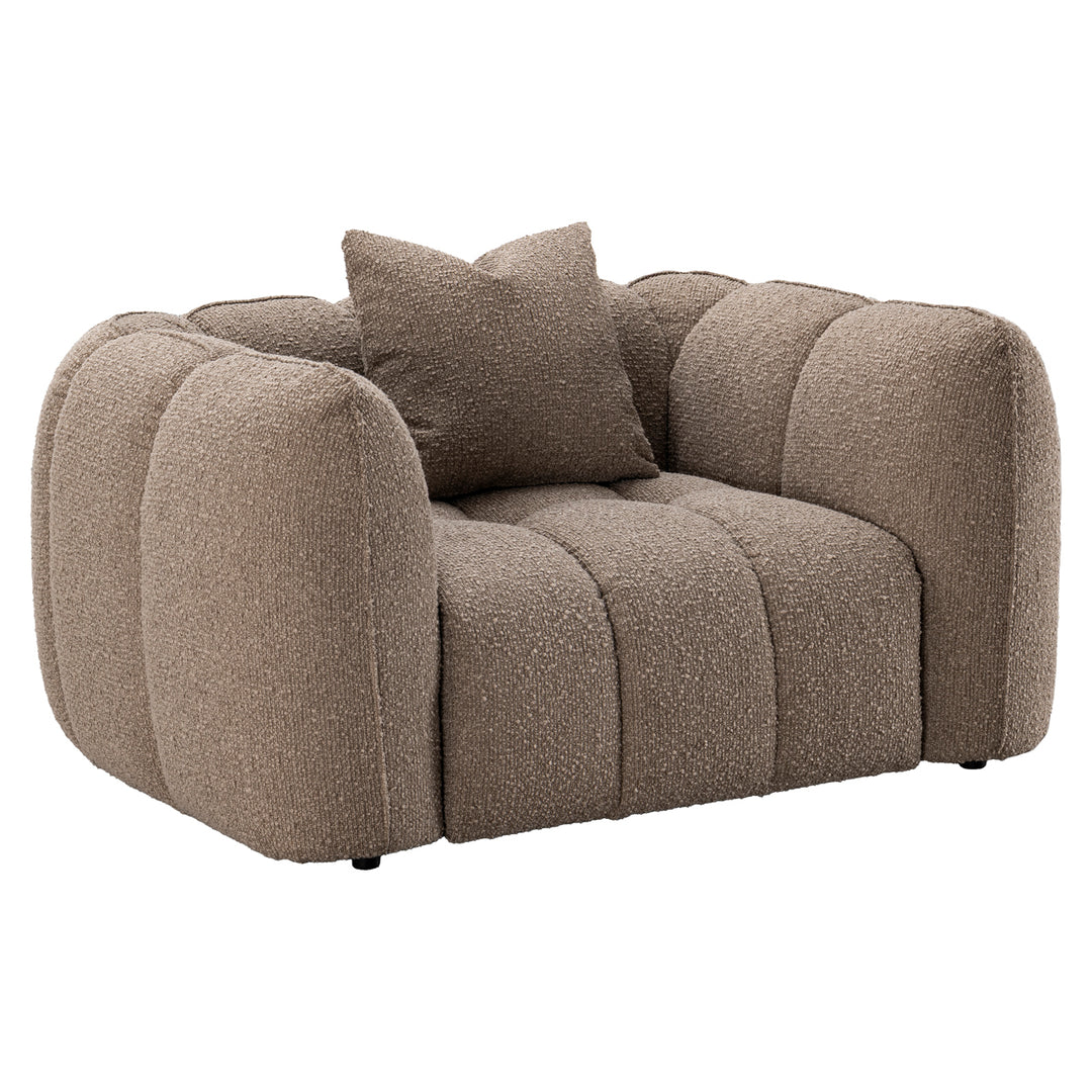 Hogan Lounge Chair - Mocca Chunky