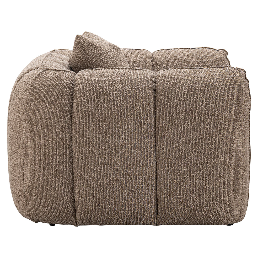 Hogan Lounge Chair - Mocca Chunky