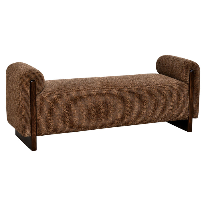 Winslov Bench - Brown Blockweave