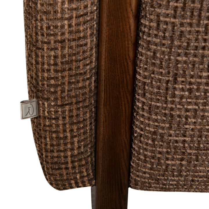 Winslov Bench - Brown Blockweave