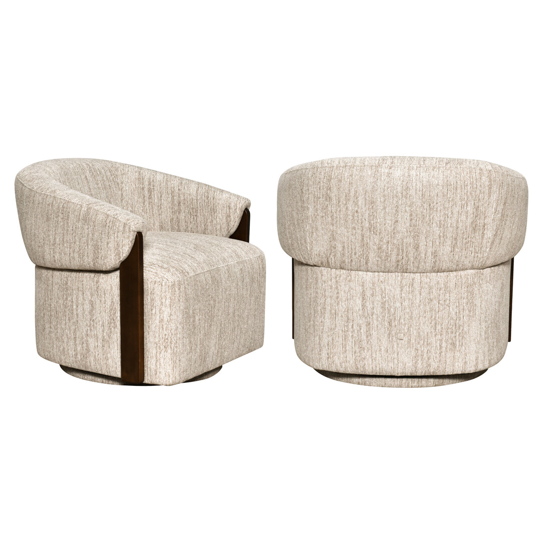 Marina Swivel Loungechair - Natural Softweave