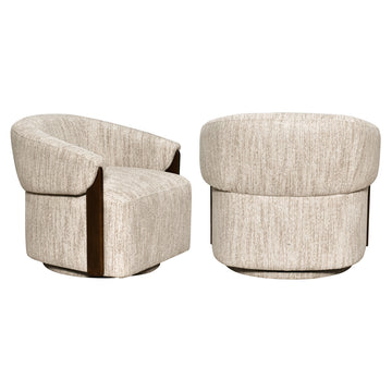 Marina Swivel Loungechair - Natural Softweave