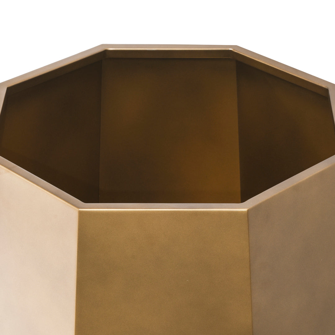 Axis Planter - Bronze Gold